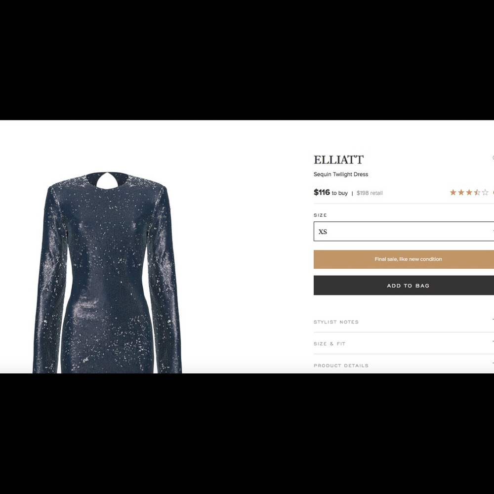Elliatt sequin twilight dress - Picture 4 of 6
